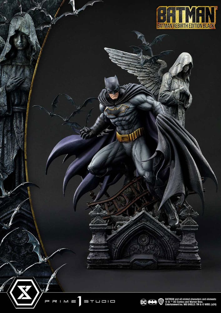 Batman statuette Ultimate Premium Masterline Series 1/4 Batman Rebirth Edition Black – PRIME 1 STUDIO