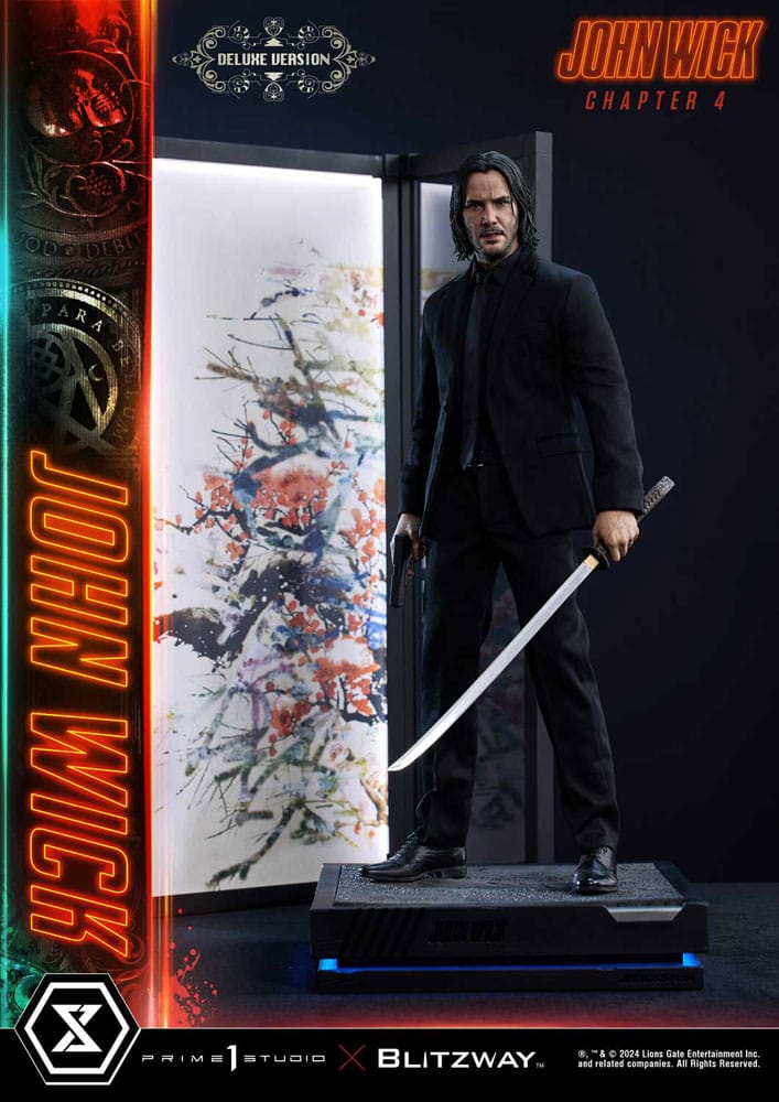 John Wick Chapter 4 statuette Ultimate Premium Masterline Series 1/4 John Wick Deluxe Version – PRIME 1 STUDIO