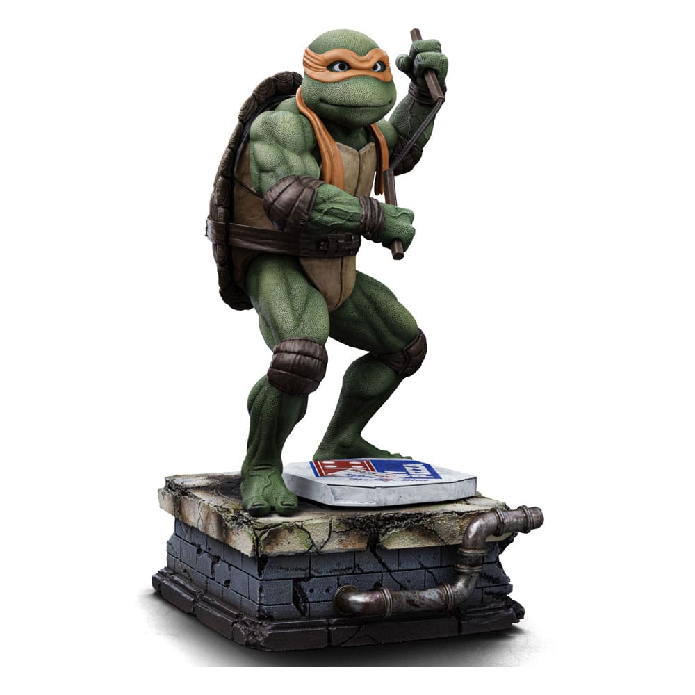 Tortues Ninja statuette 1/10 Art Scale Michelangelo – IRON STUDIOS