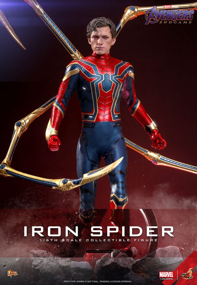 Avengers: Endgame Movie Masterpiece figurine 1/6 Iron Spider – HOT TOYS