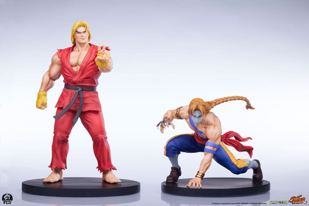Street Fighter Street Jam statuettes 1/10 Ken & Vega Set – PCS COLLECTIBLES