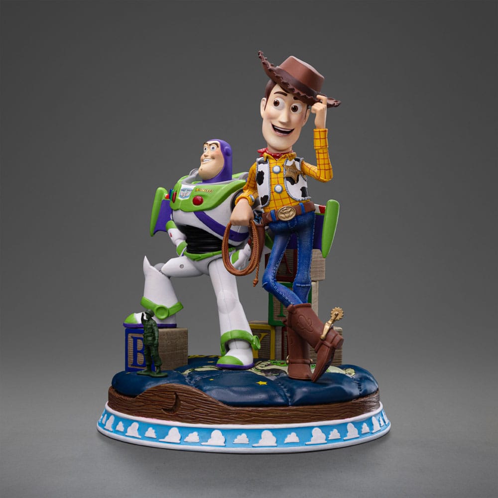 Toy Story statuette 1/10 Deluxe Art Scale Buzz & Woody – IRON STUDIOS