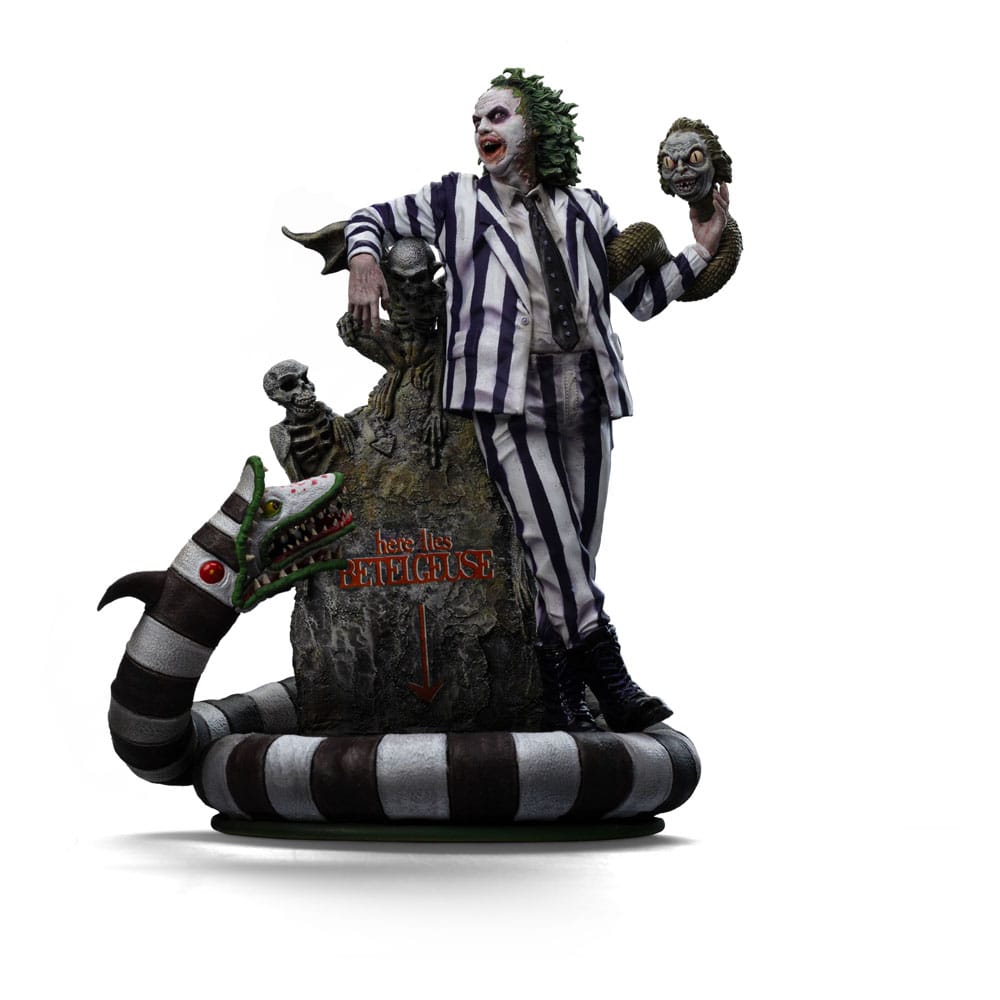 Beetlejuice statuette 1/10 Art Scale Beetlejuice – IRON STUDIOS