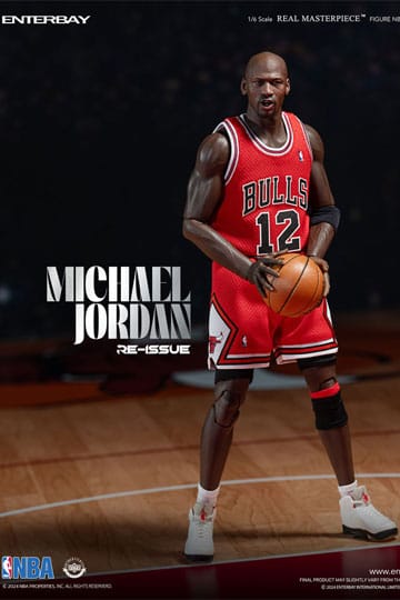 NBA Collection figurine Real Masterpiece 1/6 Michael Jordan I&rsquo;m Back Edition Limited – ENTERBAY