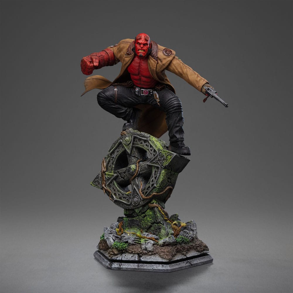 Hellboy 2 statuette 1/10 BDS Art Scale Hellboy IRON STUDIOS