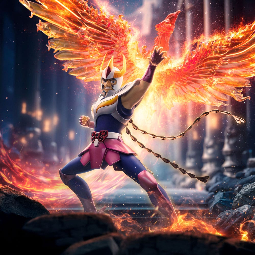 Saint Seiya statuette 1/10 Deluxe Art Scale Phoenix Ikki – IRON STUDIOS
