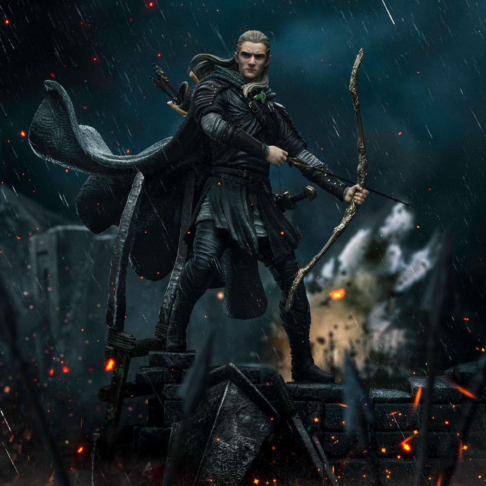 Le Seigneur des Anneaux statuette 1/10 Art Scale Legolas Unleashed – IRON STUDIOS