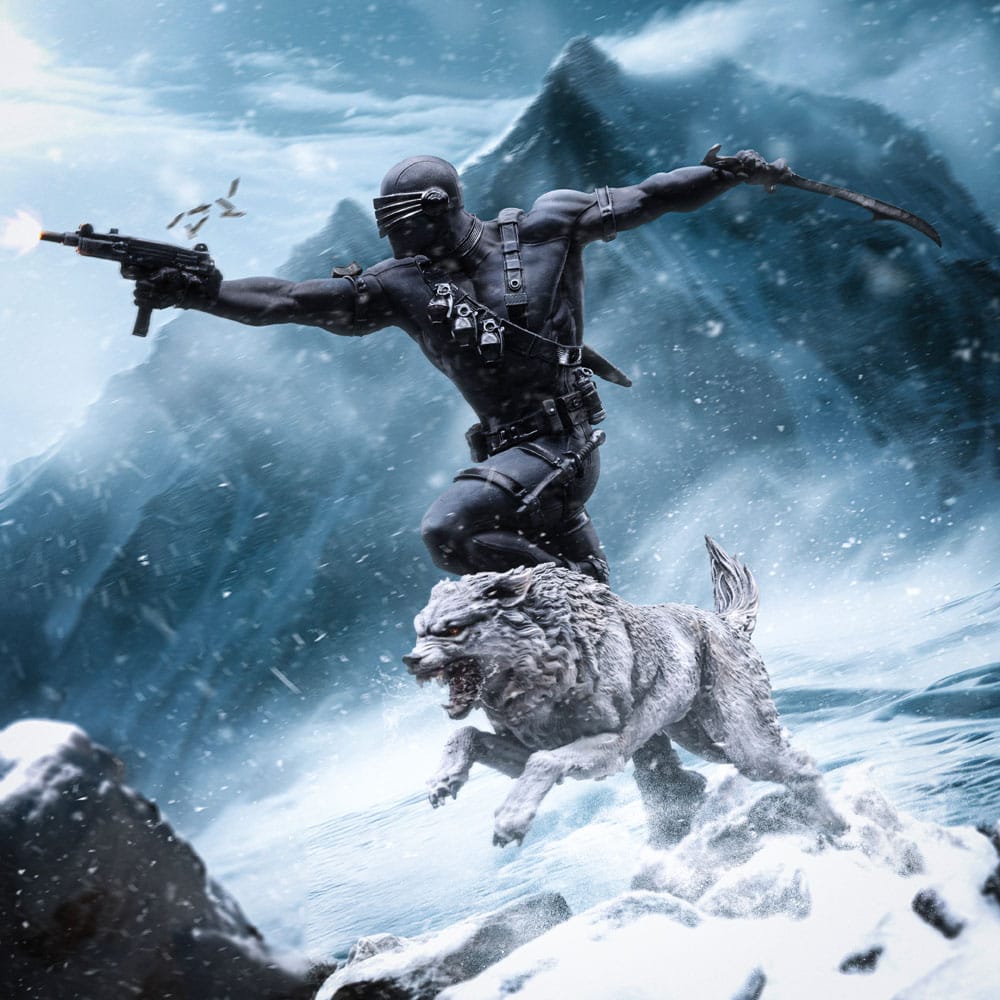 GI Joe statuette 1/10 Art Scale Snake Eyes – IRON STUDIOS