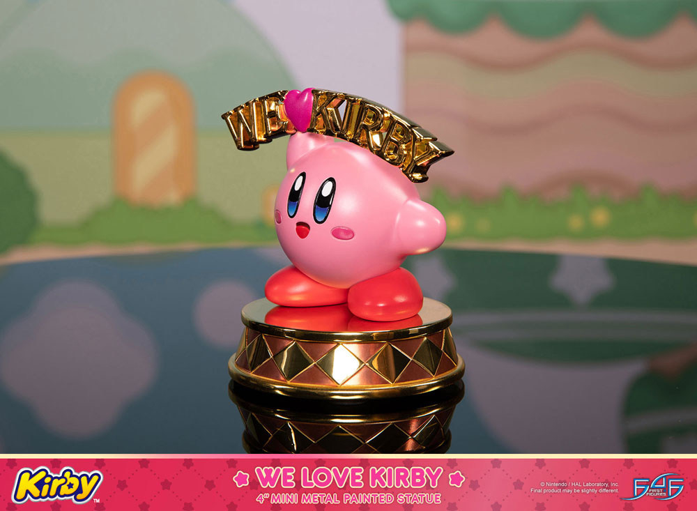 Kirby statuette DieCast We Love Kirby – FIRST 4 FIGURES