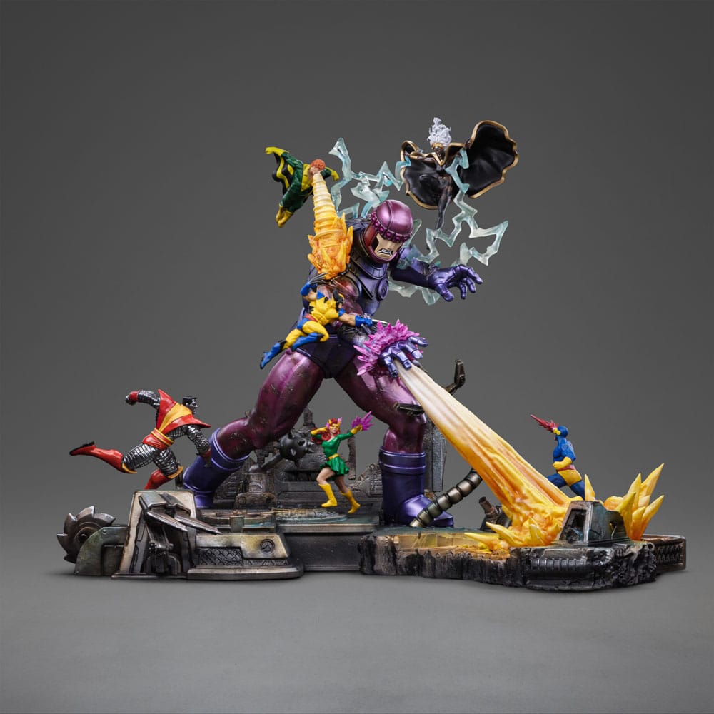 Marvel statuette 1/20 Demi Art Scale X-Men Danger Room Diorama A – IRON STUDIOS
