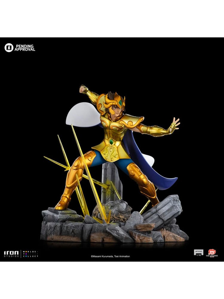 Saint Seiya statuette 1/10 Art Scale Leo Aiolia – IRON STUDIOS
