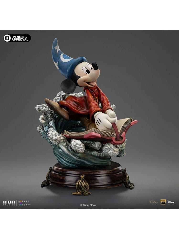 Disney Classics statuette 1/10 Deluxe Art Scale Vintage Collection Sorcerer Mickey – IRON STUDIOS
