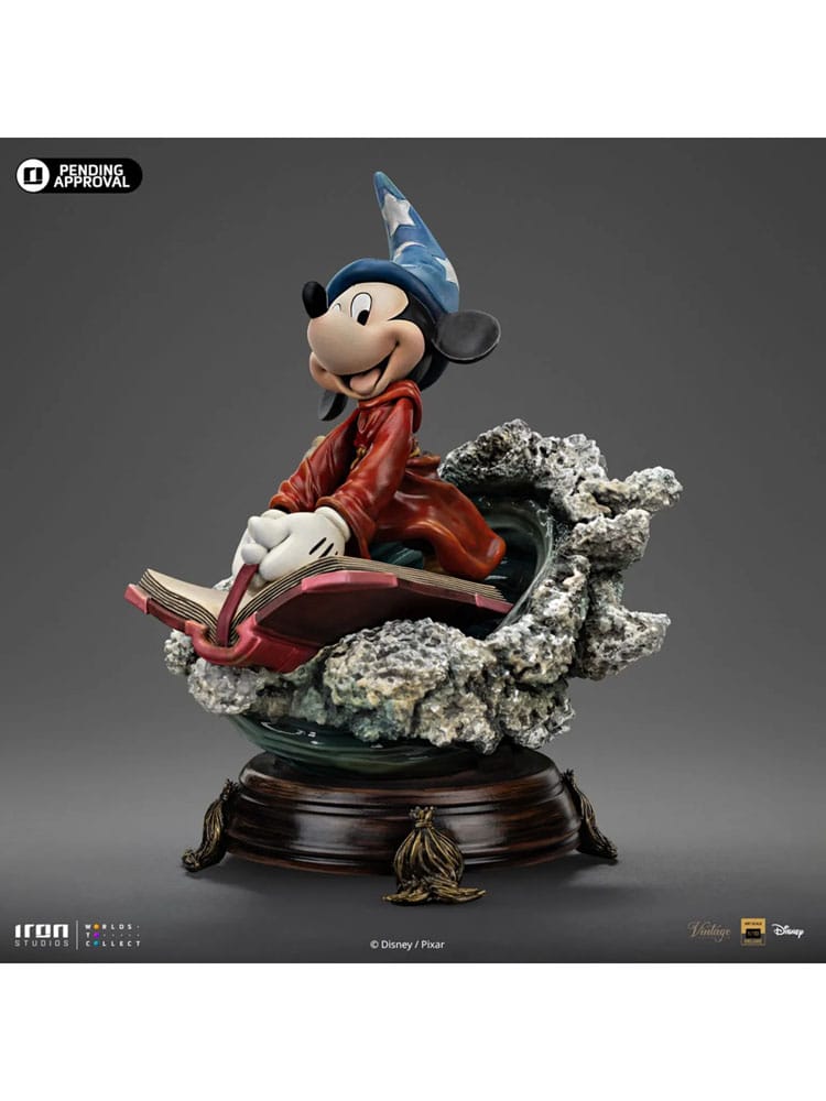 Disney Classics statuette 1/10 Deluxe Art Scale Vintage Collection Sorcerer Mickey – IRON STUDIOS