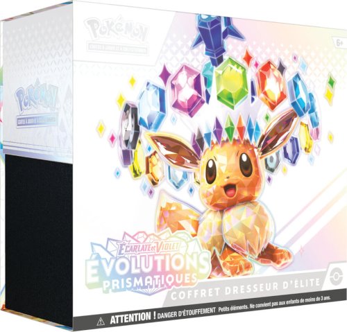 Pokémon – Coffret Dresseur d&rsquo;Élite EV08.5 Évolutions Prismatiques – ASMODE