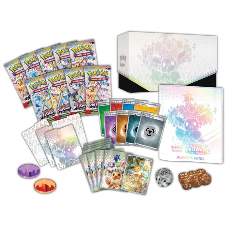 Pokémon – Coffret Dresseur d&rsquo;Élite EV08.5 Évolutions Prismatiques – ASMODE