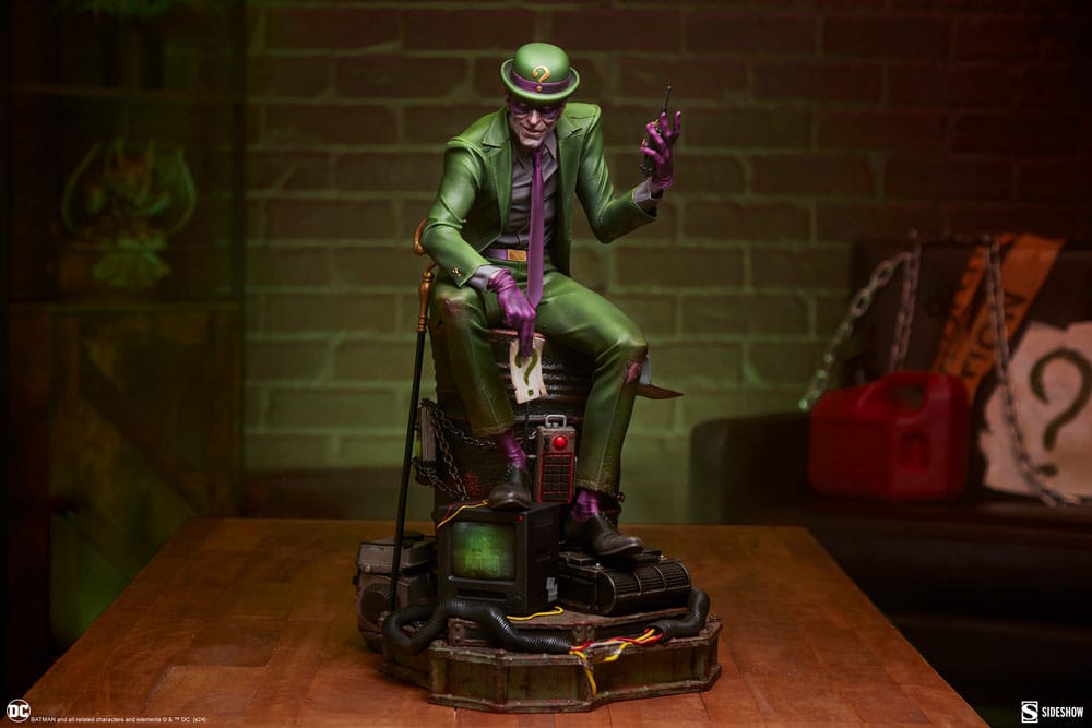 DC Comics statuette Premium Format Riddler – SIDESHOW COLLECTIBLES