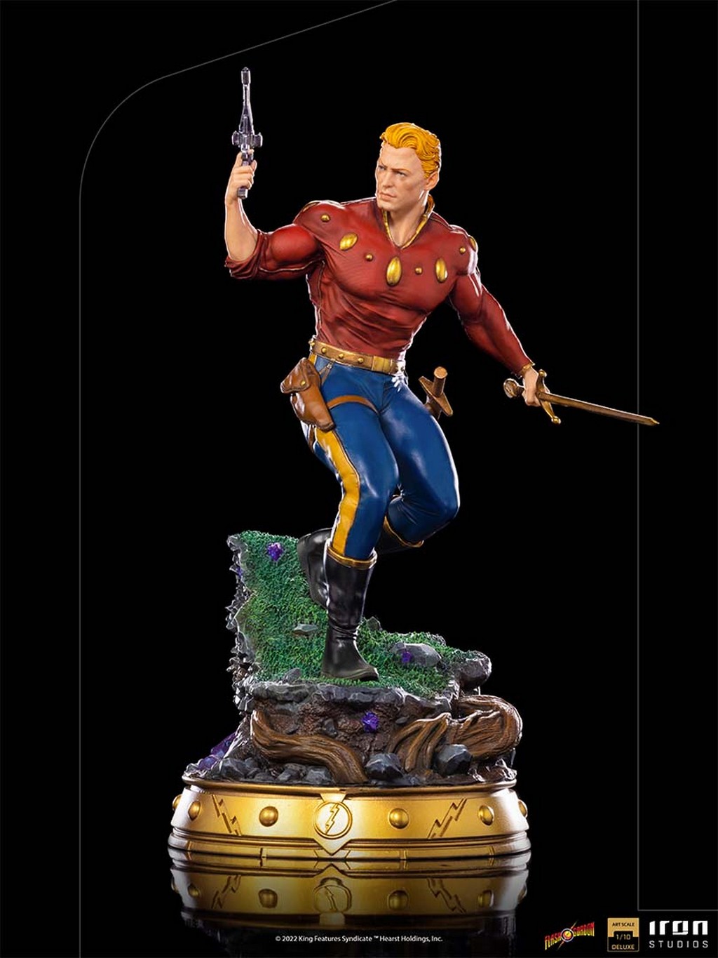 Flash Gordon – Deluxe Flash Gordon 1:10 Scale Statue – IRON STUDIOS