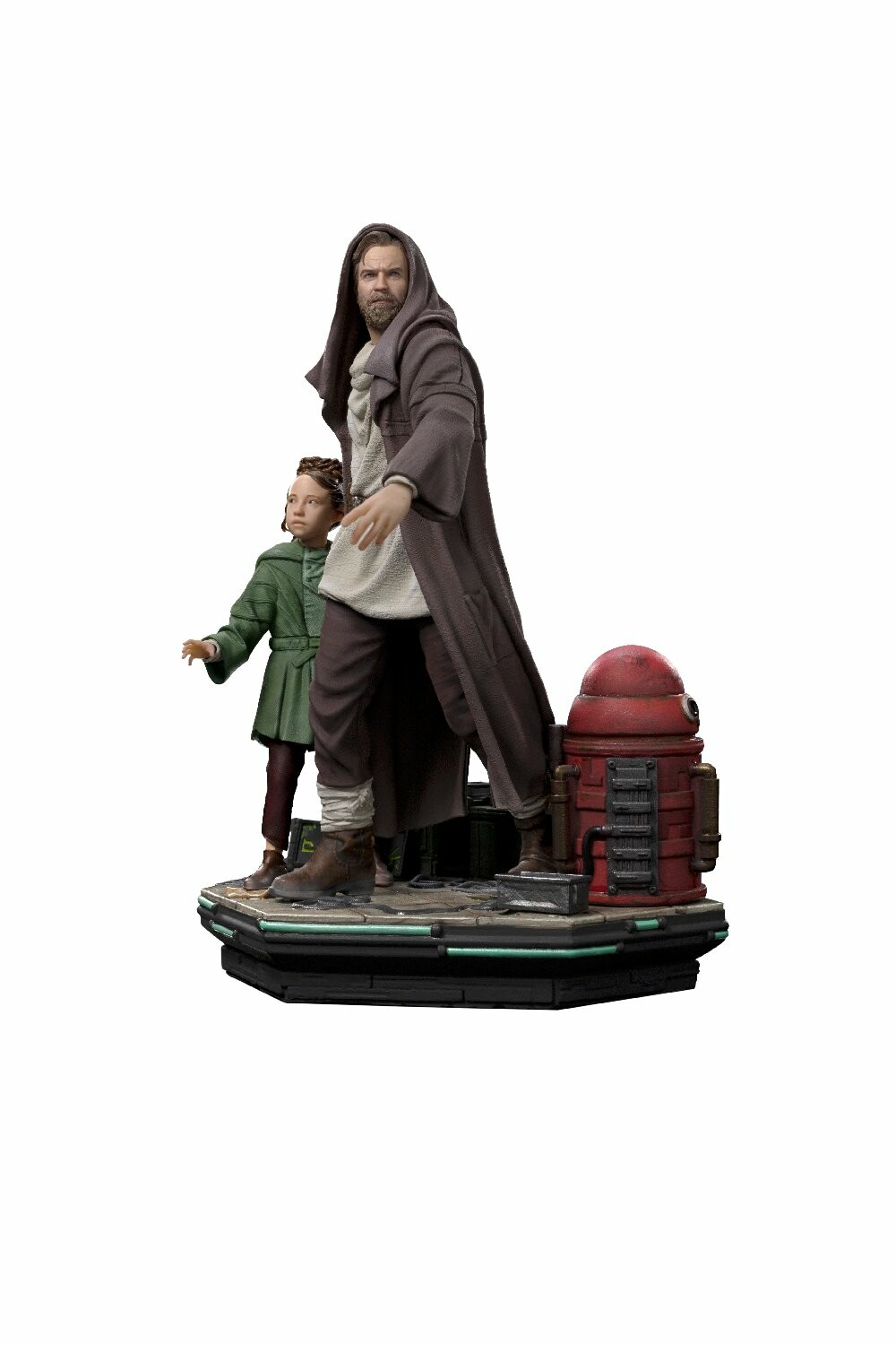 Star Wars: Deluxe Obi-Wan and Young Leia 1:10 Scale Statue – IRON STUDIOS