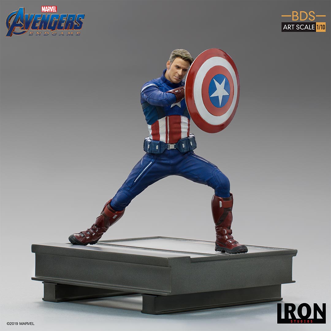 Marvel: Avengers Endgame – Captain America 2023 1:10 Scale Statue – IRON STUDIOS