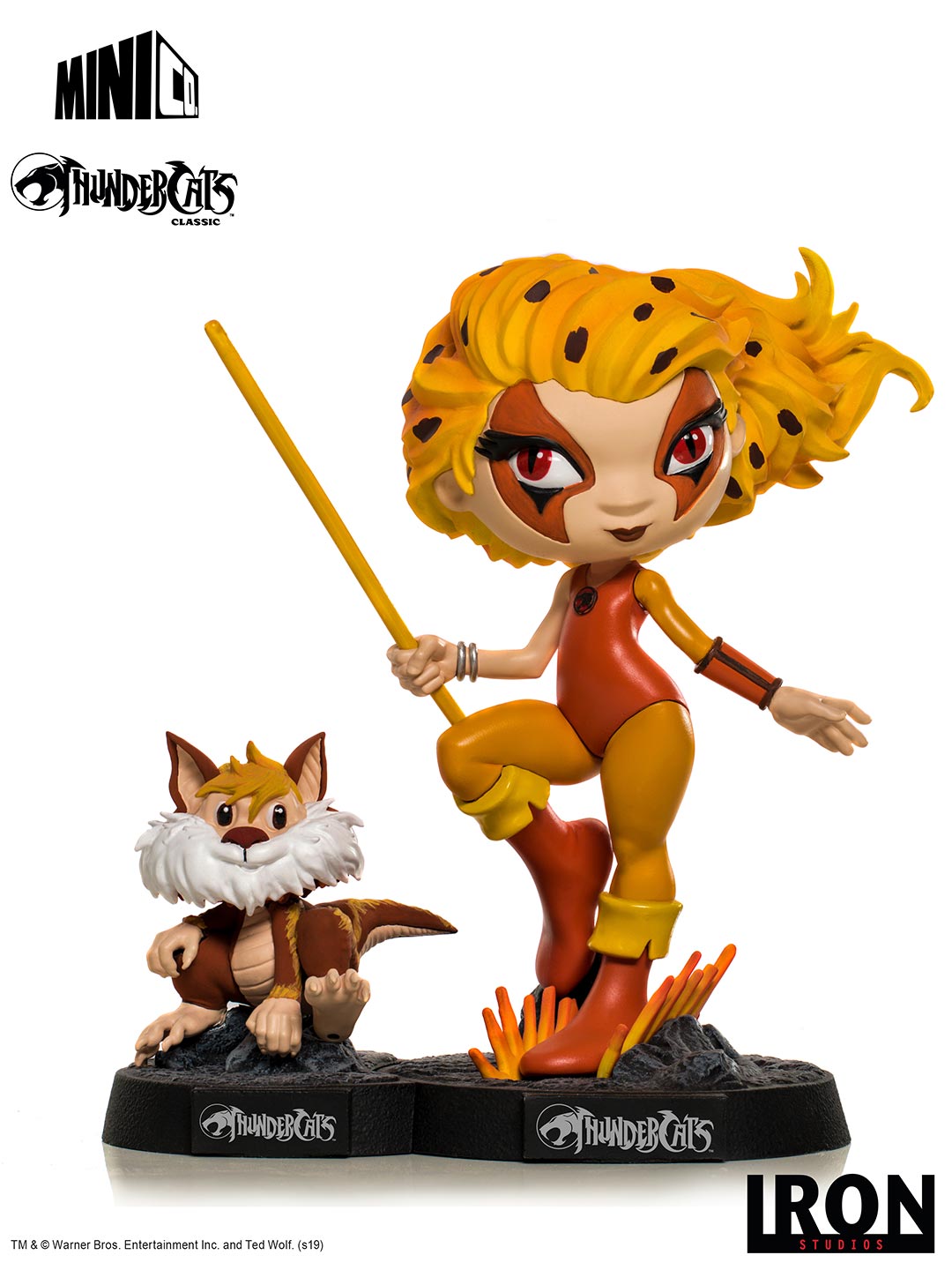 Thundercats: Minico – Cheetara and Snarf PVC Statue – IRON STUDIOS