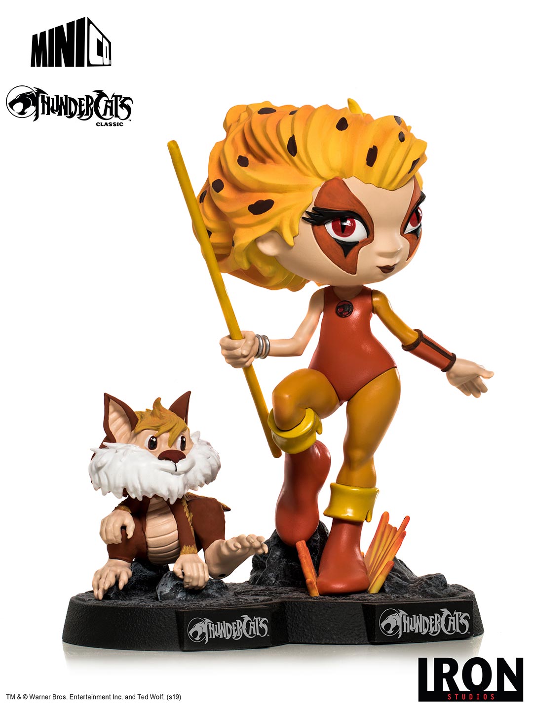 Thundercats: Minico – Cheetara and Snarf PVC Statue – IRON STUDIOS