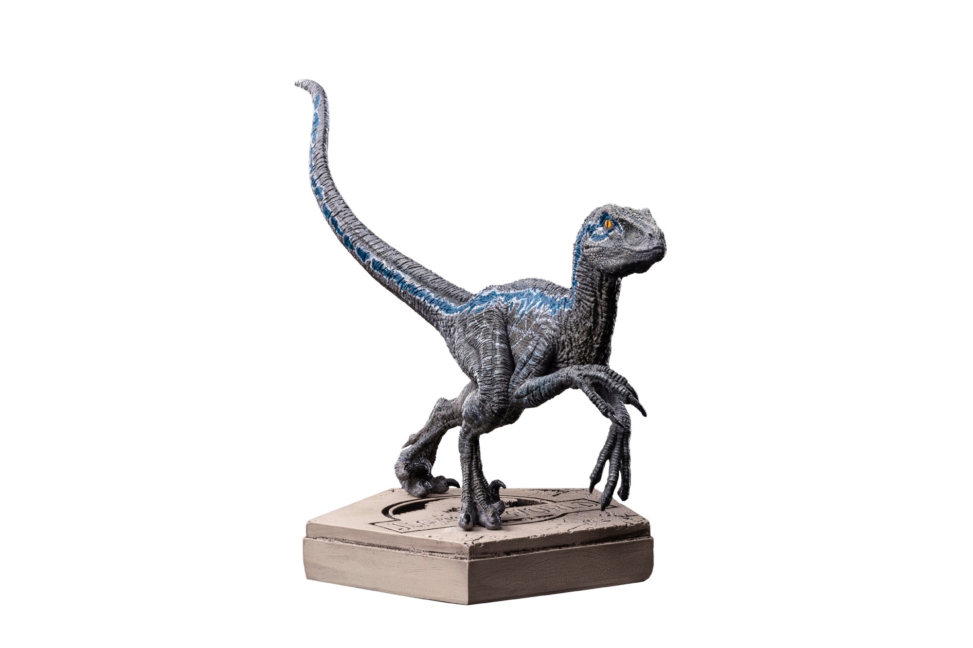 Jurassic World – Velociraptor Blue Statue – IRON STUDIOS