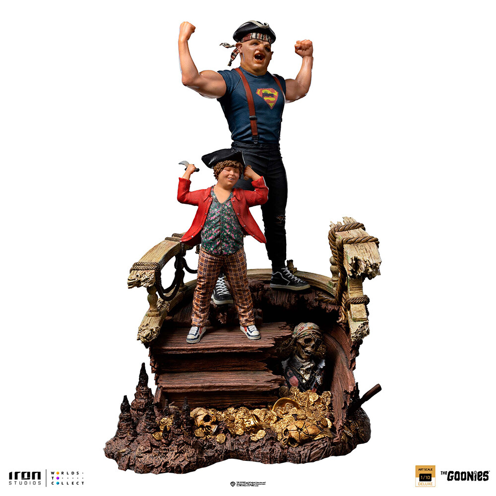 The Goonies: Deluxe Sloth and Chunk 1:10 Scale Statue – IRON STUDIOS
