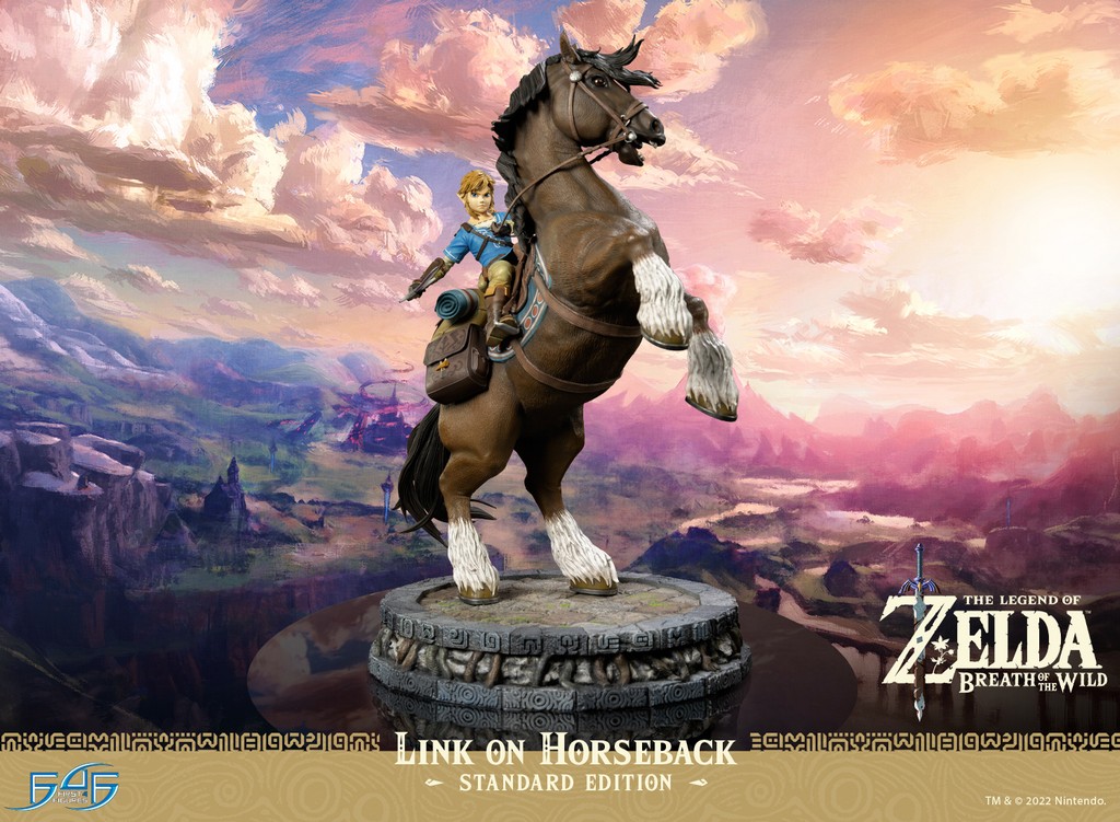 The Legend of Zelda: Breath of the Wild – Link on Horseback Statue – FIRST 4 FIGURES