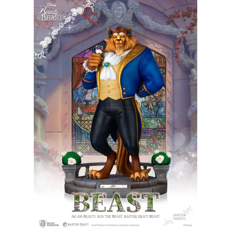 Disney statuette Master Craft La Belle et la Bête Beast – BEAST KINGDOM
