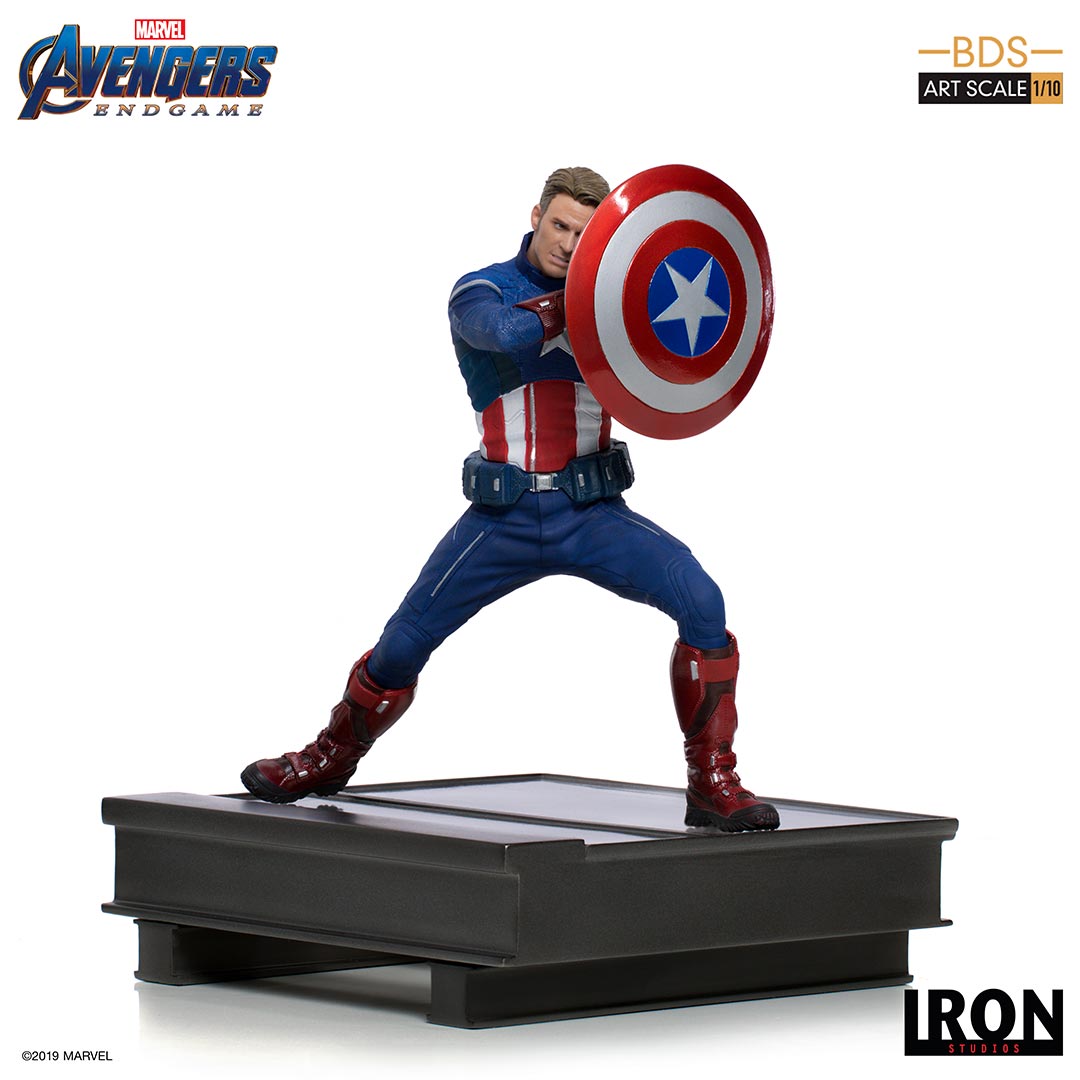 Marvel: Avengers Endgame – Captain America 2023 1:10 Scale Statue – IRON STUDIOS