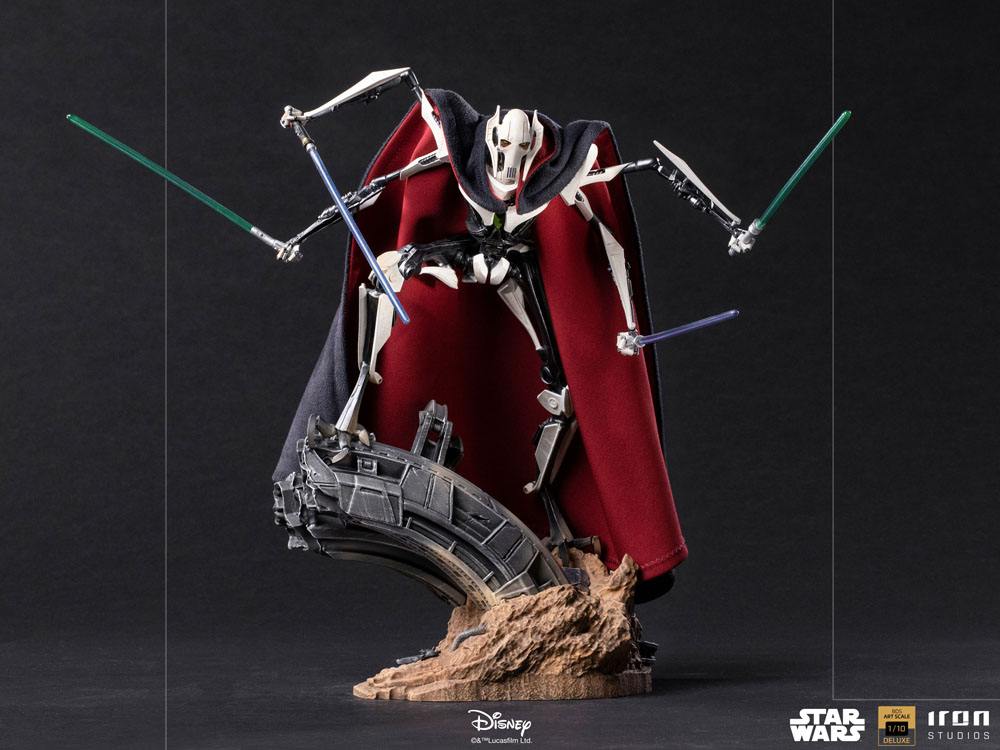 Star Wars – statuette 1/10 Deluxe BDS Art Scale General Grievous – IRON STUDIOS