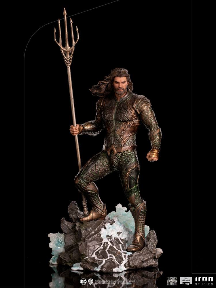 Zack Snyder&rsquo;s – Justice League statuette 1/10 BDS Art Scale Aquaman – IRON STUDIOS
